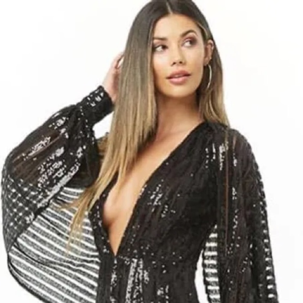 Sequin Romper